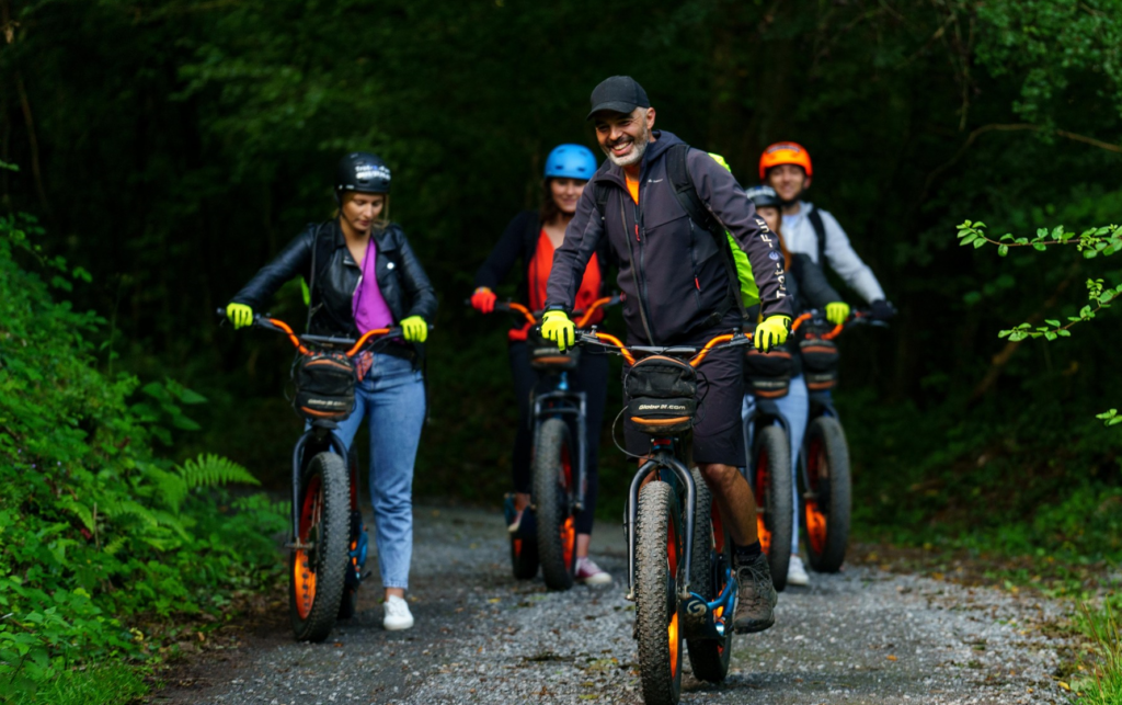 Tochten op off-road elektrische steps